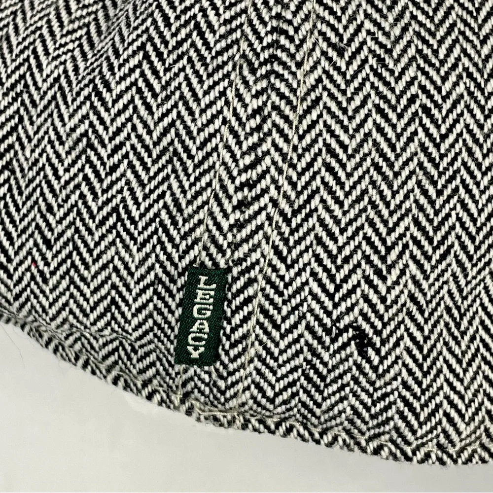 Montana Grizzlies Bear Paw Herringbone Strapback Dad Hat Legacy‎ Cap
